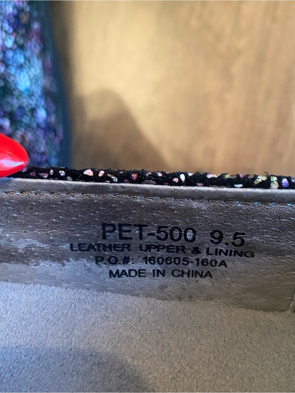 Alegria • Petal Fractually • Multicolor Crackle Ballet Flats • Size 9.5 - Picture 10 of 11